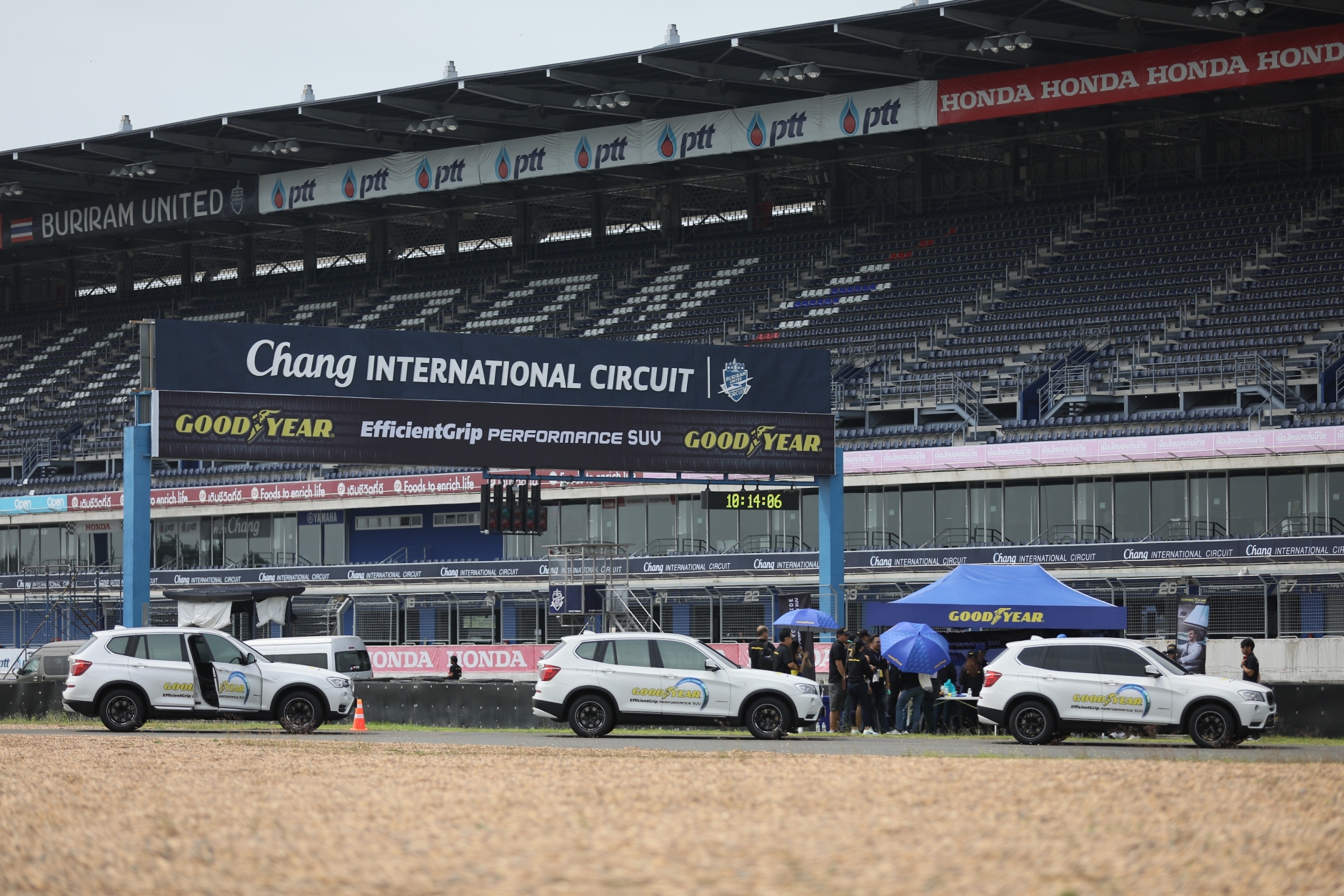 2 Goodyear於八月初在泰國布里蘭(Chang International Circuit, Buriram)舉辦休旅車胎Efficientgrip Performance SUV亞太區新胎發表會